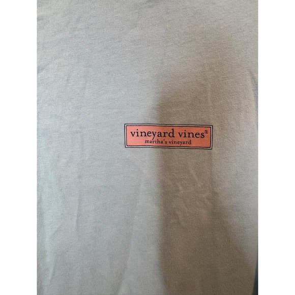 Vineyard‎ Vines Shirt Mens Small Long Sleeve Martha's Vineyard Graphic Casual - Picture 3 of 7